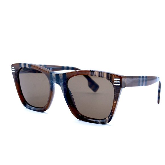 Burberry Other - NEW BURBERRY BE4348 396673 COOPER BROWN CHECK AUTHENTIC SUNGLASSES 52-21